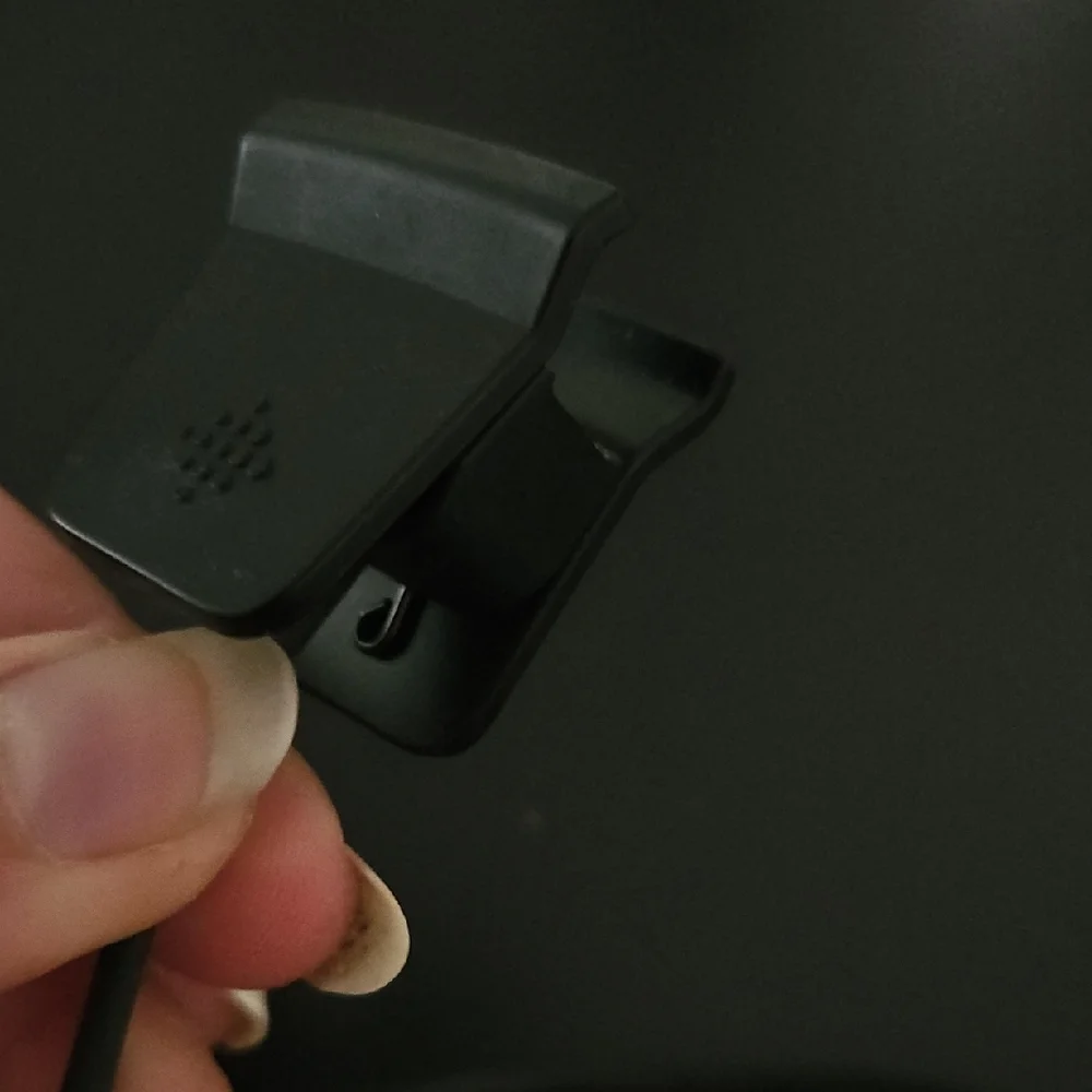 Black Fitbit Charging Cable